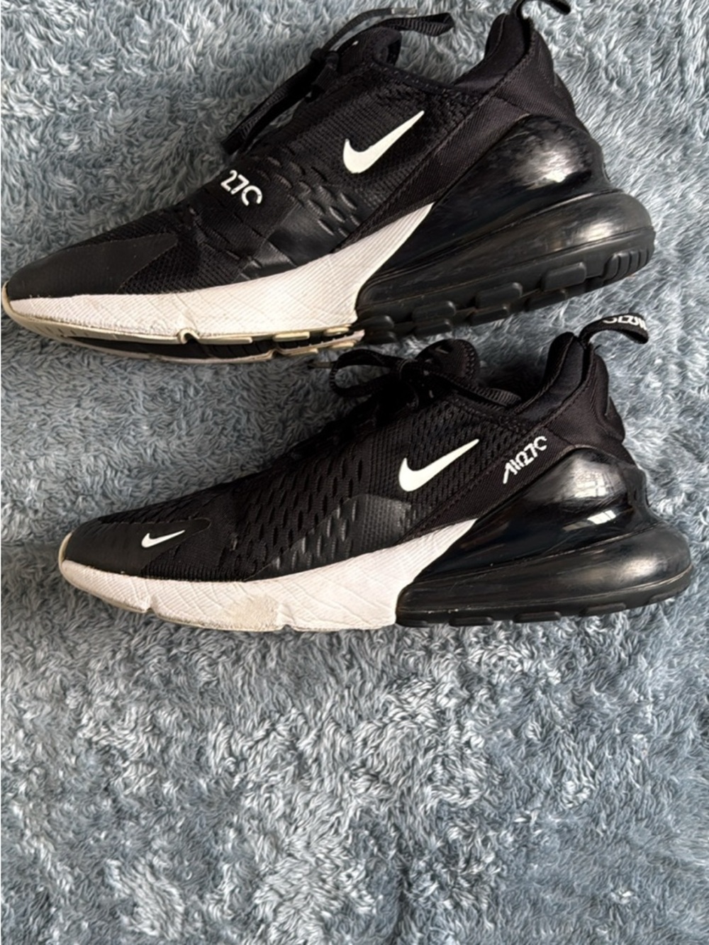 Nike Black/White Air Max 270 React Men's Sneakers